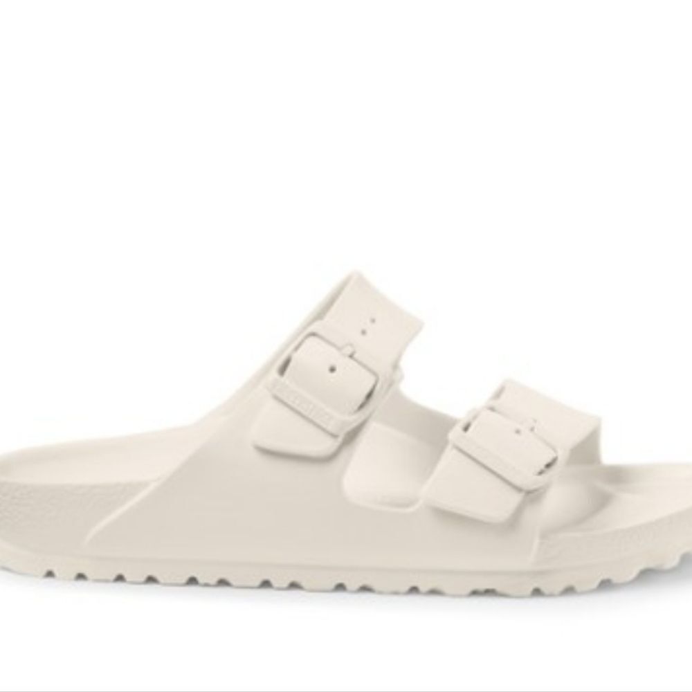 Birkenstock Womens EVA Arizona Sandals Slip ON Slides WHITE 39 8.5